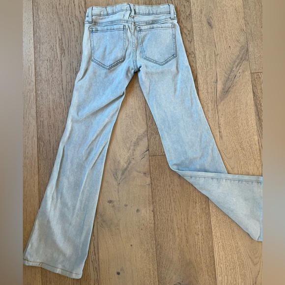 Y2K Style Light Wash Low Rise Flare Jeans Size 00 - Picture 5 of 6